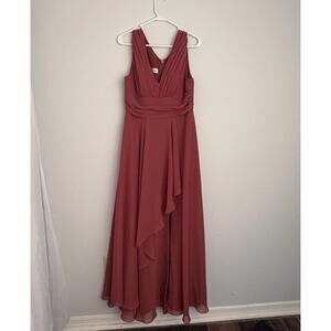 JJs House Mother Of Bride Dress - Sleeveless 6 - Rosewood